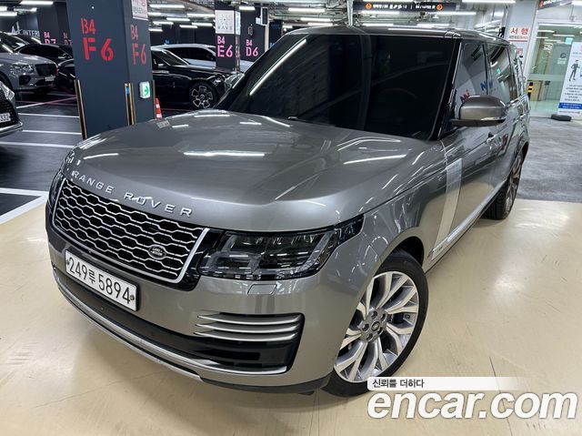 Land Rover Range Rover из Кореи Encar