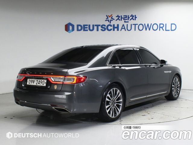 Lincoln Continental из Кореи Encar