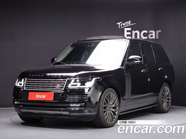 Land Rover Range Rover из Кореи Encar