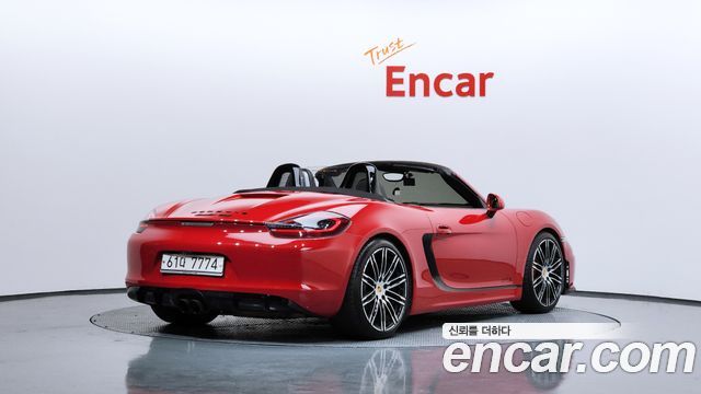 Porsche Boxster из Кореи Encar
