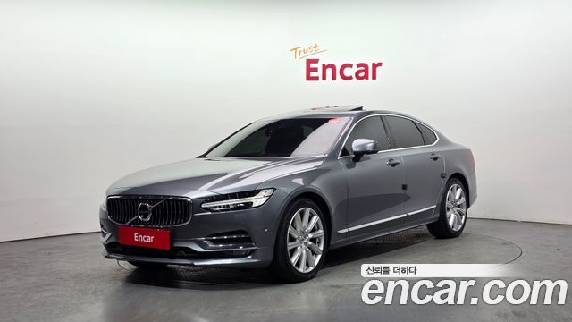 Volvo S90 из Кореи Encar