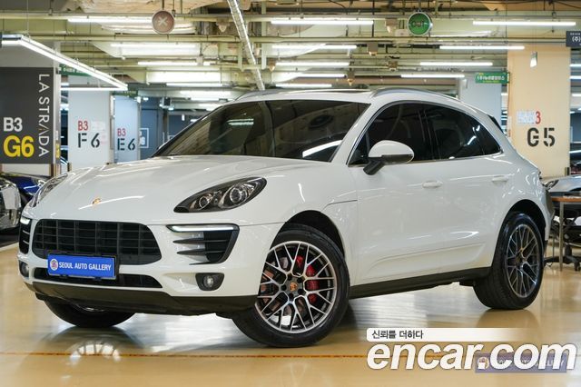 Porsche Macan из Кореи Encar