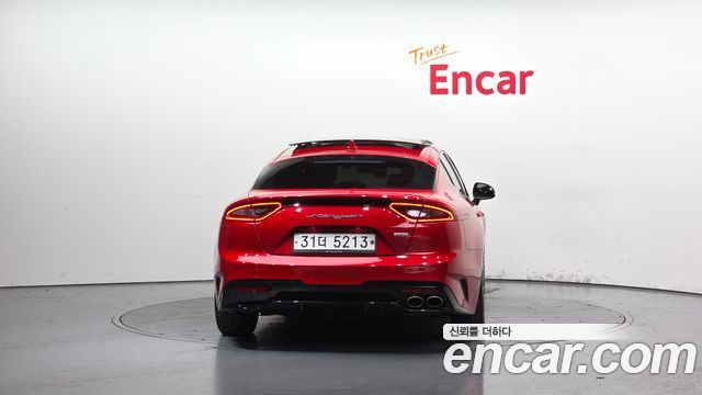 Kia Stinger из Кореи Encar
