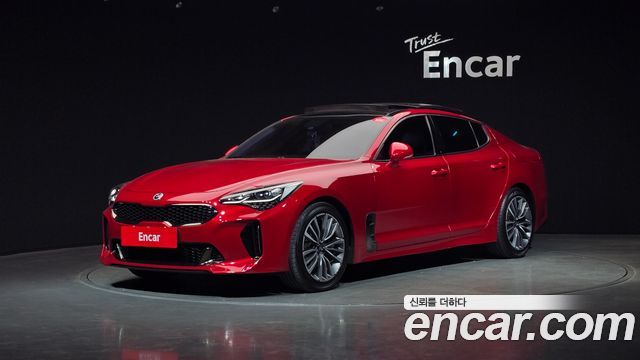 Kia Stinger из Кореи Encar