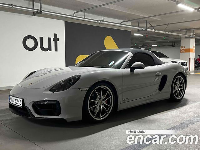 Porsche Boxster из Кореи Encar