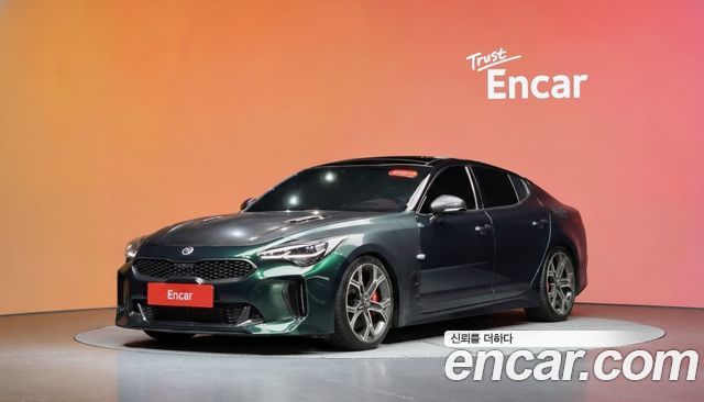 Kia Stinger из Кореи Encar