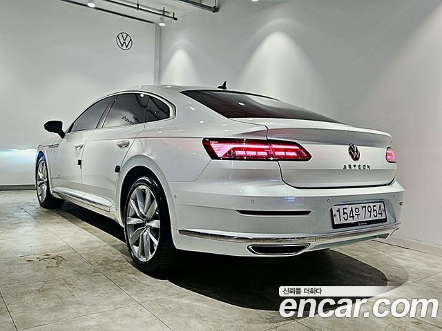 Volkswagen Arteon из Кореи Encar