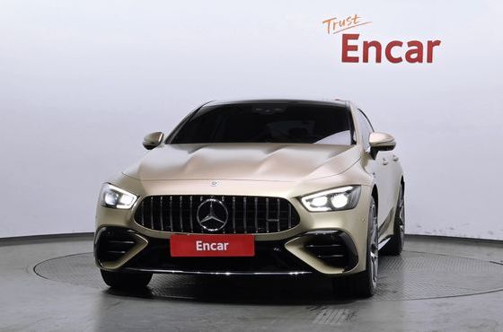 Mercedes-Benz AMG GT 4Door 43 4MATIC+ Dynamic golden daylight — пробег 9 555 км — фото 3 из 5