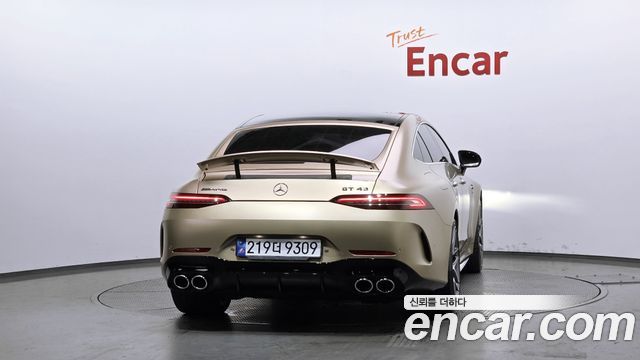 Mercedes-Benz AMG GT 4Door 43 4MATIC+ Dynamic golden daylight — пробег 9 555 км — фото 4 из 5