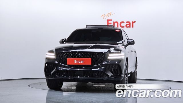 Genesis GV80 3.5T e-S/C Gasoline AWD black — пробег 12 722 км — фото 3 из 5