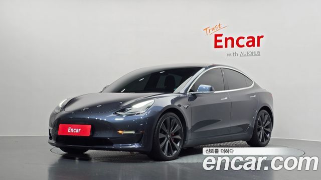 Tesla Model 3 из Кореи Encar