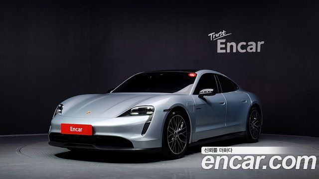 Porsche Taycan из Кореи Encar