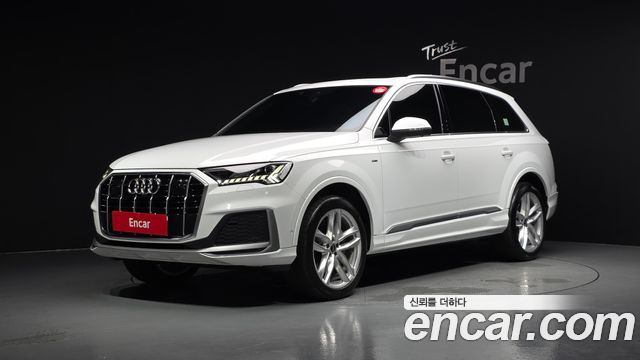 Audi Q7 45 TDI Quattro Premium — пробег 21 639 км — фото 1 из 5