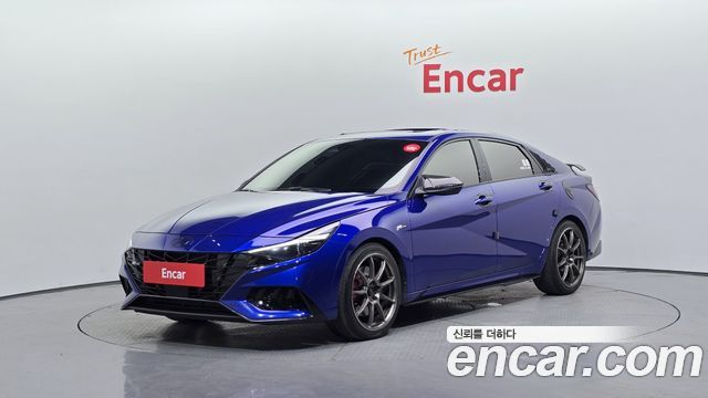 Hyundai AVANTE 1.6 Turbo N Line Inspiration — пробег 80 400 км — фото 1 из 5