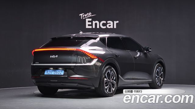 Kia EV6 из Кореи Encar