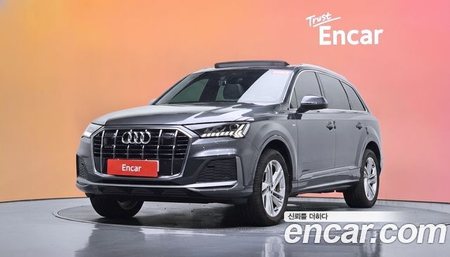 Audi Q7 45 TDI Quattro Premium — пробег 56 839 км — фото 1 из 5