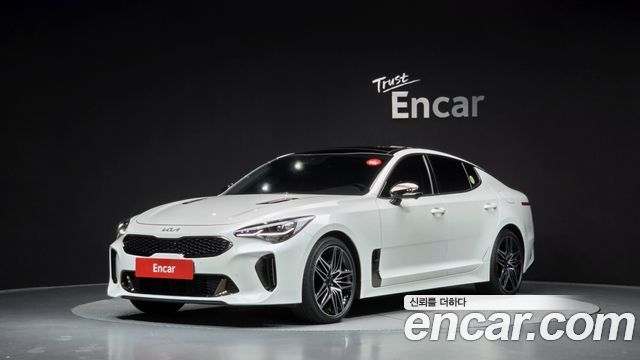 Kia Stinger из Кореи Encar