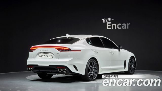 Kia Stinger из Кореи Encar