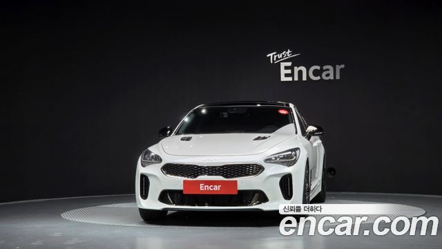 Kia Stinger из Кореи Encar