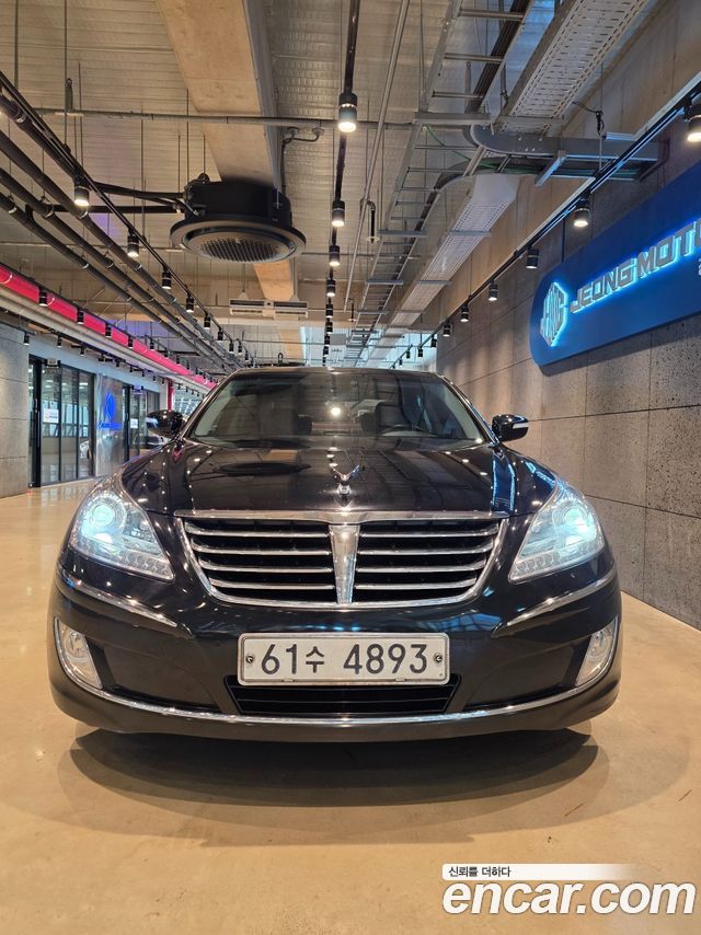 Hyundai Equus из Кореи Encar