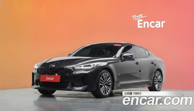 Kia Stinger из Кореи Encar