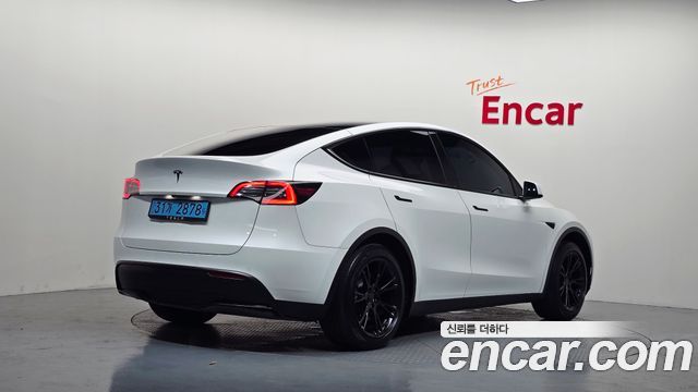 Tesla Model Y из Кореи Encar