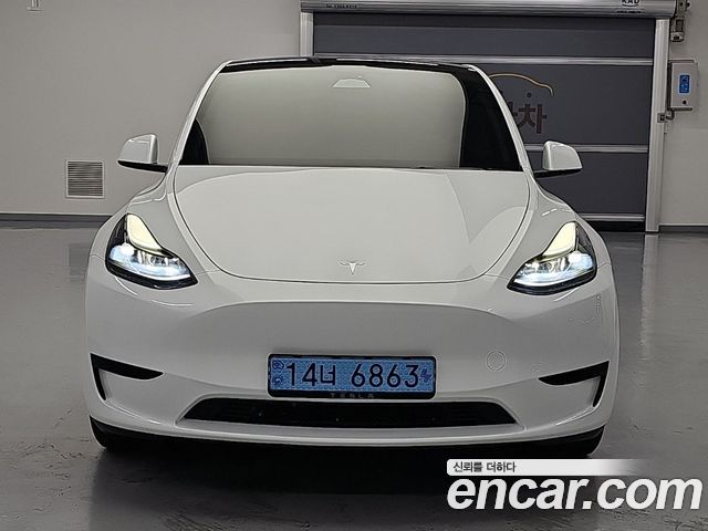 Tesla Model Y из Кореи Encar