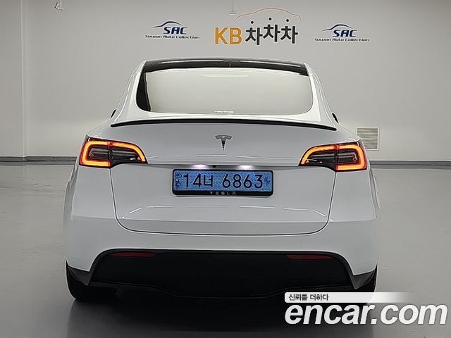 Tesla Model Y из Кореи Encar