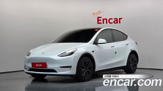 Tesla Model Y из Кореи Encar