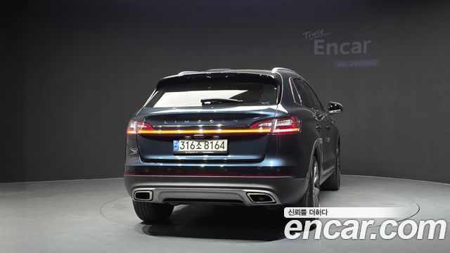 Lincoln Nautilus из Кореи Encar
