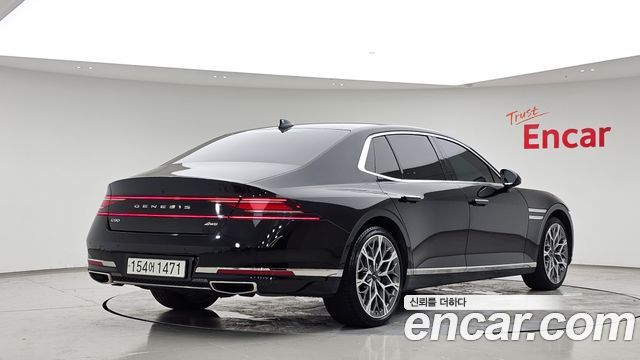 Genesis G90 Gasoline 3.5 Turbo e-S/C AWD — пробег 80 744 км — фото 2 из 5