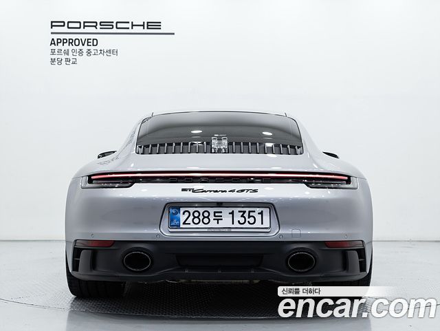 Porsche 911 Carrera 4 GTS — пробег 14 910 км — фото 4 из 5