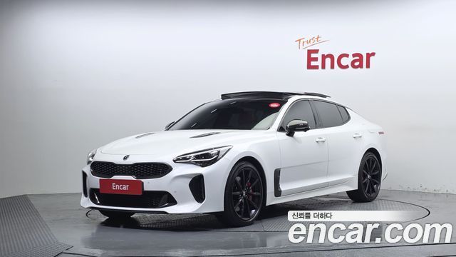 Kia Stinger из Кореи Encar
