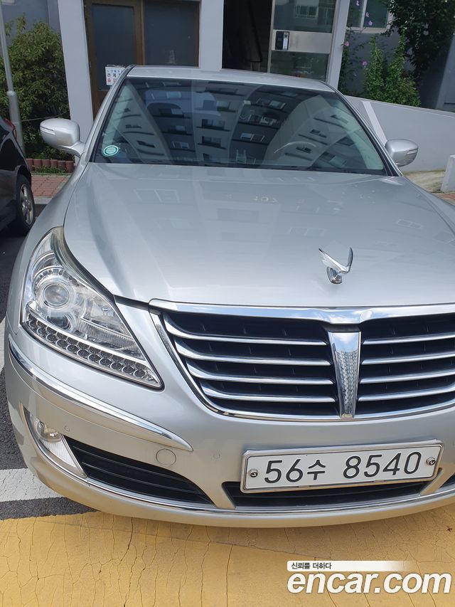 Hyundai Equus из Кореи Encar