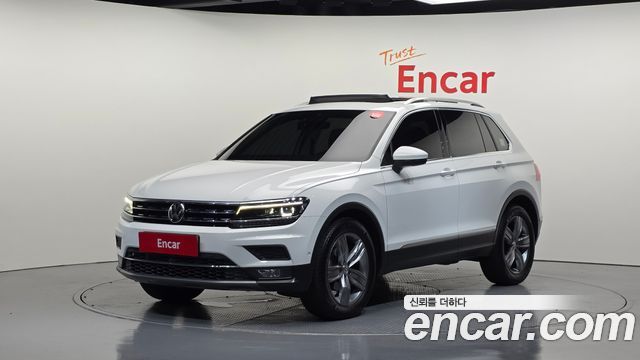 Volkswagen Tiguan из Кореи Encar