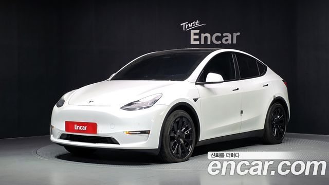 Tesla Model Y из Кореи Encar