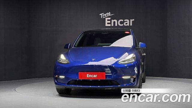 Tesla Model Y из Кореи Encar