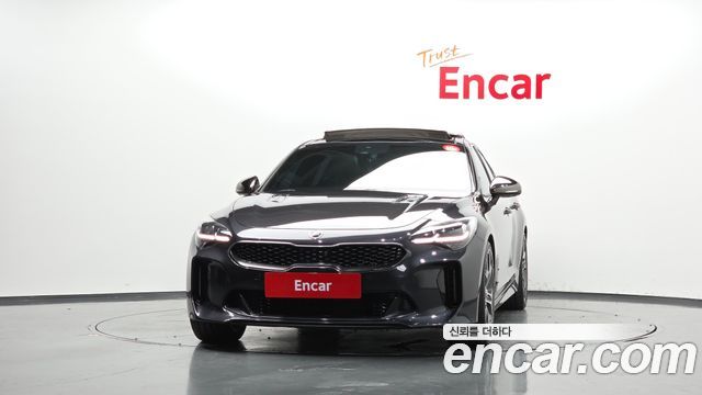 Kia Stinger из Кореи Encar