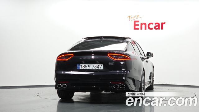 Kia Stinger из Кореи Encar
