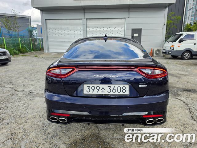 Kia Stinger из Кореи Encar