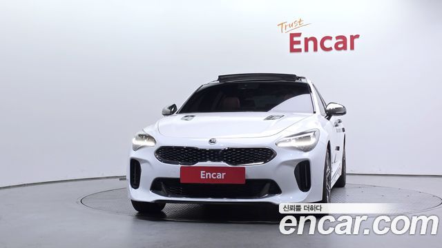 Kia Stinger из Кореи Encar