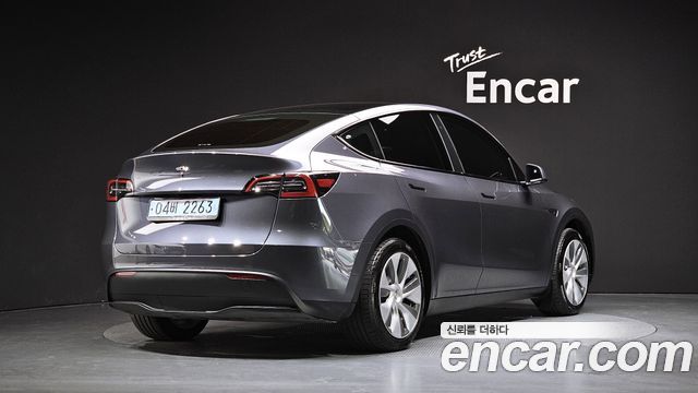 Tesla Model Y из Кореи Encar