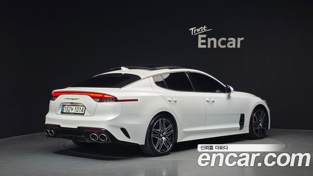 Kia Stinger из Кореи Encar