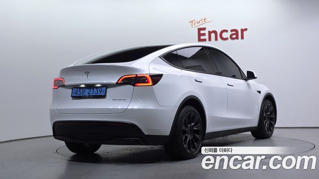 Tesla Model Y из Кореи Encar