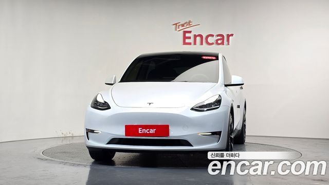 Tesla Model Y из Кореи Encar