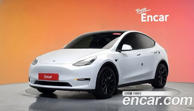 Tesla Model Y из Кореи Encar