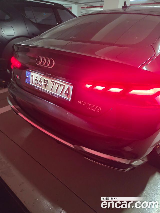 Audi A5 40 TFSI Quattro Premium Sportback — пробег 83 500 км — фото 3 из 5