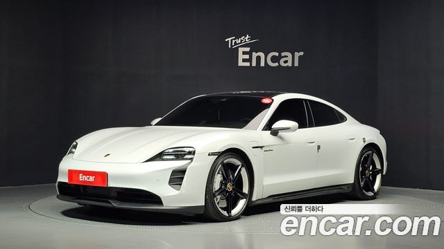 Porsche Taycan из Кореи Encar