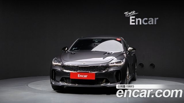 Kia Stinger из Кореи Encar