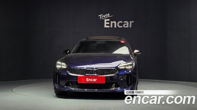 Kia Stinger из Кореи Encar